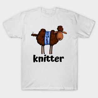 Knitter (Dark Sheep) T-Shirt